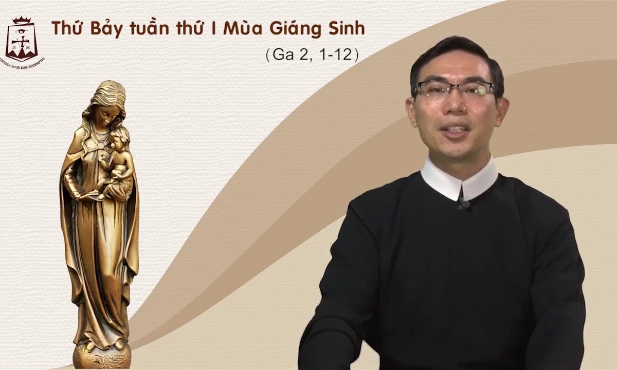 Thứ Bảy tuần I mùa Giáng Sinh, Ga 2,1-11 – Lm Antôn Nguyễn Văn Dũng CSsR 07/01/2017