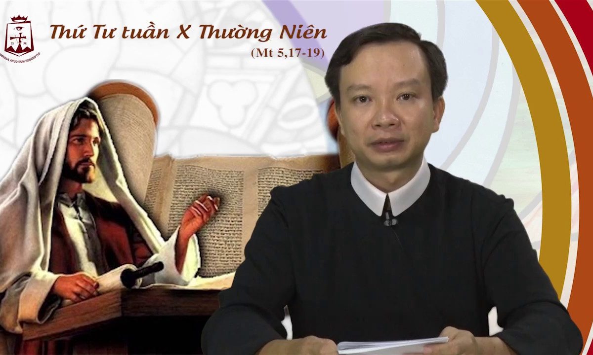 Thứ tư tuần X Thường niên A – Lm Giuse Nguyễn Quốc Toản CSsR. Ngày 14/06/2017