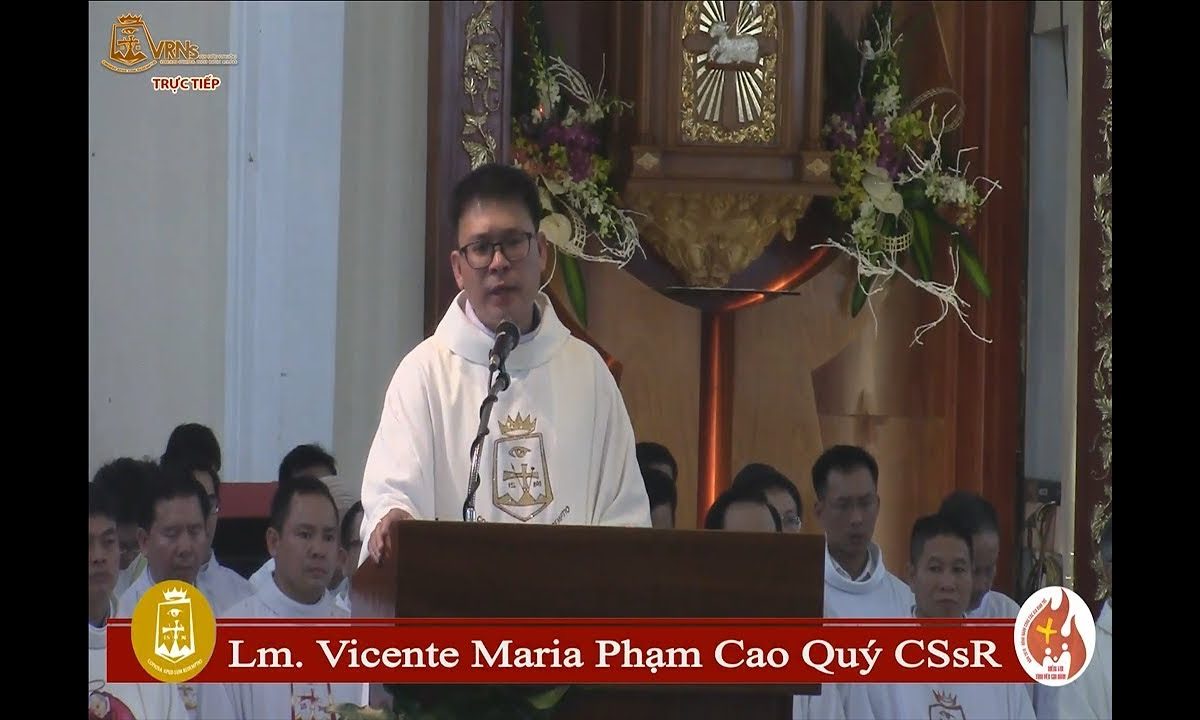 Giảng lễ trọng Mừng Kính Anphongsô Maria Liguori –  Lm Vincente Maria Phạm Cao Quý CSsR 01/08/2018