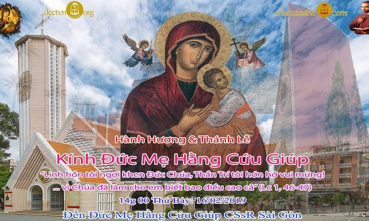 Thánh lễ hành hường Đức Mẹ – 16/02/2019