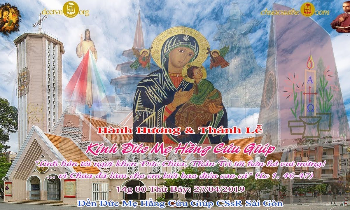 Thánh lễ hành hương Đức Mẹ – 27/04/2019