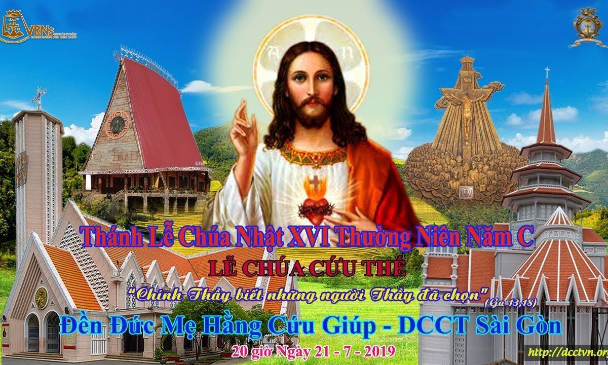 Thánh Lễ Chúa Nhật XVI Thường Niên Năm C 20h 21/07/2019