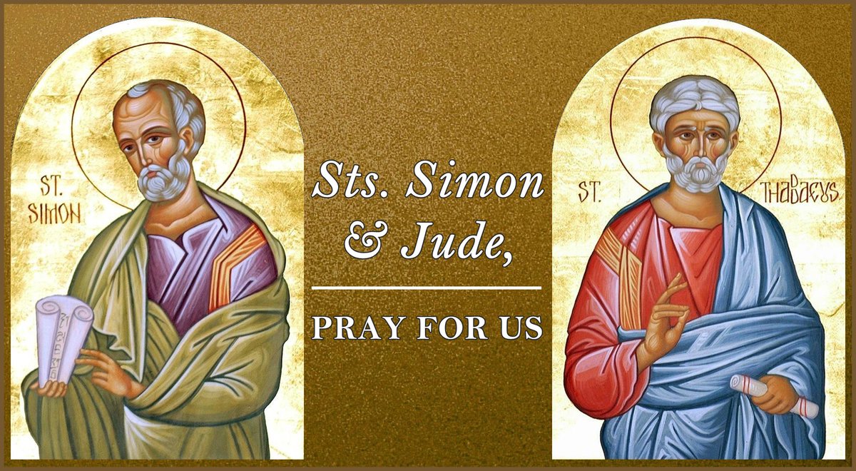 Gọi và chọn: 28.10.2019 – Thứ Hai – Thánh Simon và thánh Giuđa, tông đồ