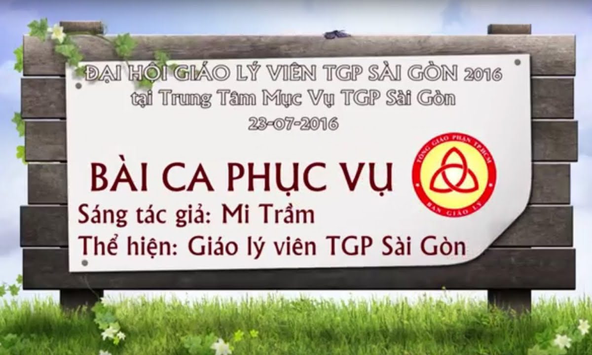 Bài ca phục vụ – Lm Mi Trầm