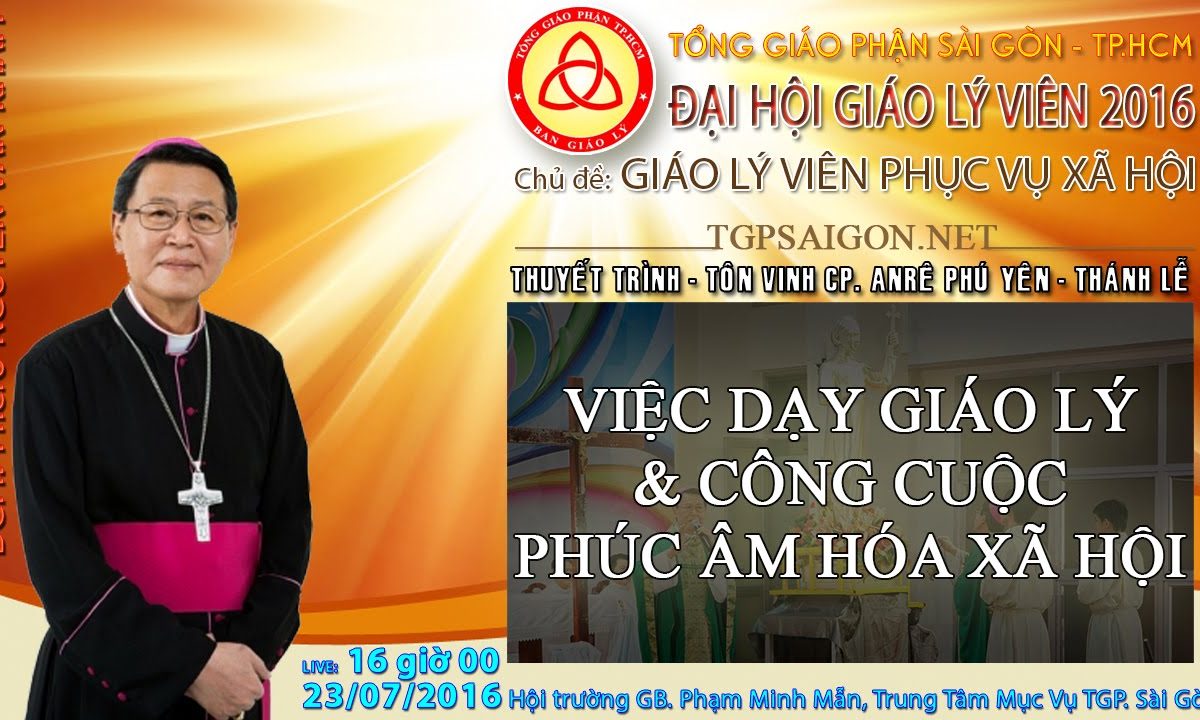 Đại hội Giáo Lý Viên TGP. Sài Gòn 2016