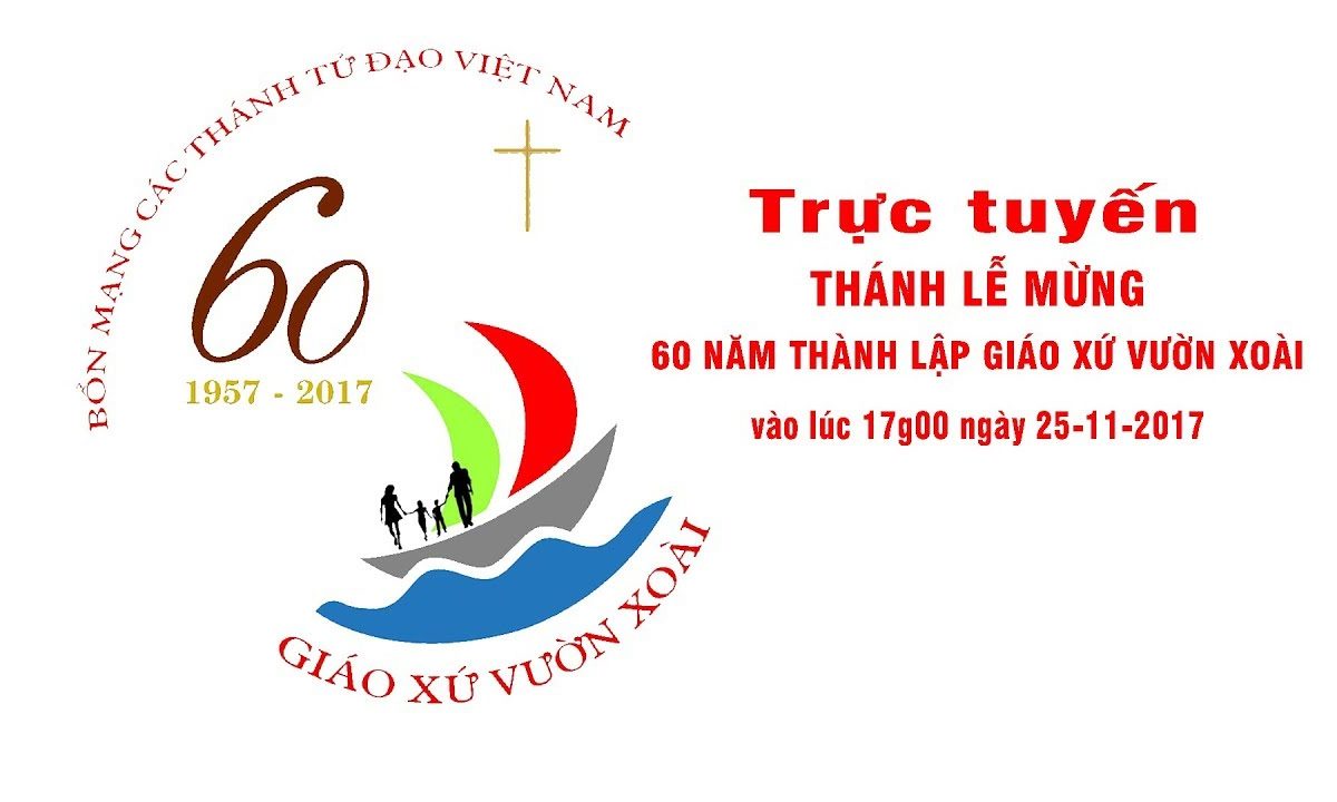 Trực tuyến Thánh lễ mừng 60 năm thành lập Giáo xứ Vườn Xoài