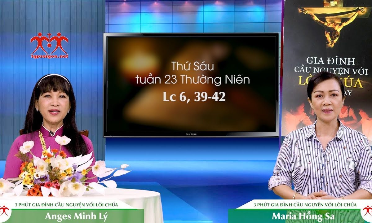 3 Phút Gia đình cầu nguyện với Lời Chúa: Thứ Sáu tuần 23 Thường Niên (Lc 6, 39-42)