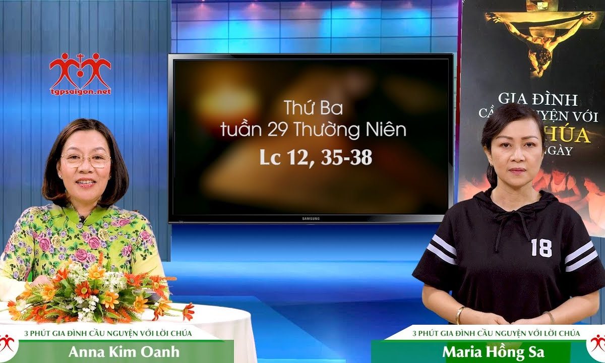 3 Phút Gia đình cầu nguyện với Lời Chúa: Thứ Ba tuần 29 Thường Niên (Lc 12, 35-38)