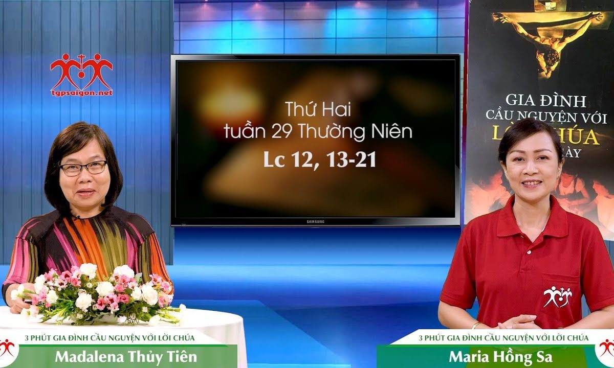 3 Phút Gia đình cầu nguyện với Lời Chúa: Thứ Hai tuần 29 Thường Niên (Lc 12, 13-21)