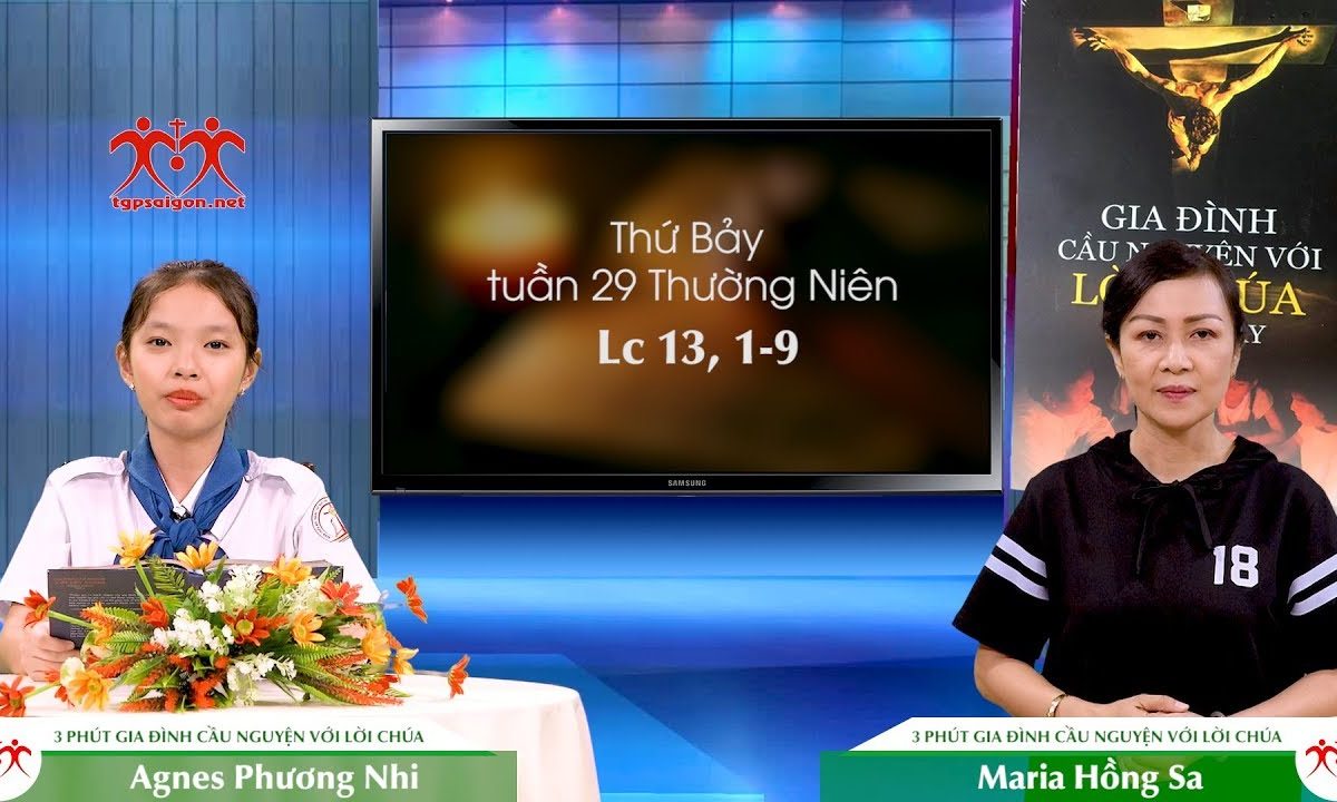 3 Phút Gia đình cầu nguyện với Lời Chúa: Thứ Bảy tuần 29 Thường Niên (Lc 13, 1-9)