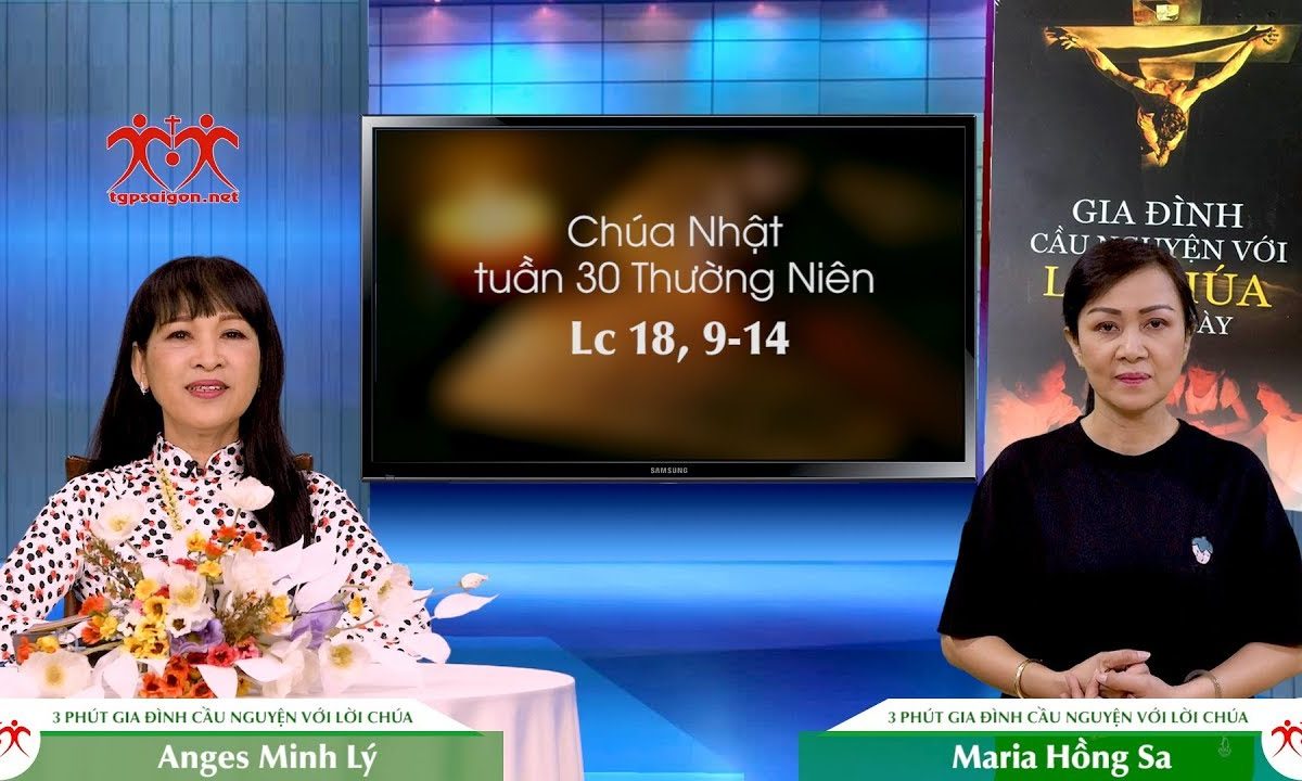 3 Phút Gia đình cầu nguyện với Lời Chúa: Chúa Nhật tuần 30 Thường Niên (Lc 18, 9-14)