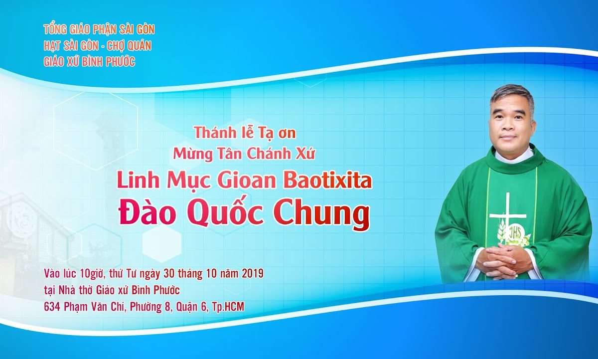 ?Trực tuyến: Thánh lễ Tạ ơn Mừng Tân Chánh xứ Giáo xứ Bình Phước