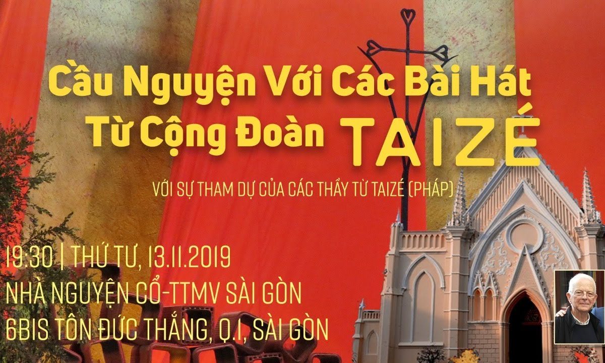 ?Trực tuyến: Cầu nguyện với các bài hát từ cộng đoàn Taizé – Tháng 11.2019