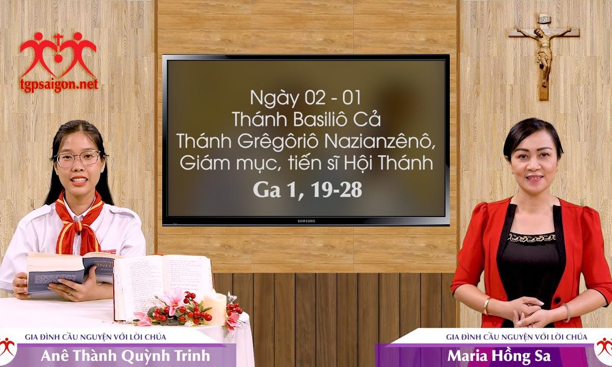 Gia đình cầu nguyện với Lời Chúa: Ngày 02-01 Tuần Bát Nhật Giáng Sinh