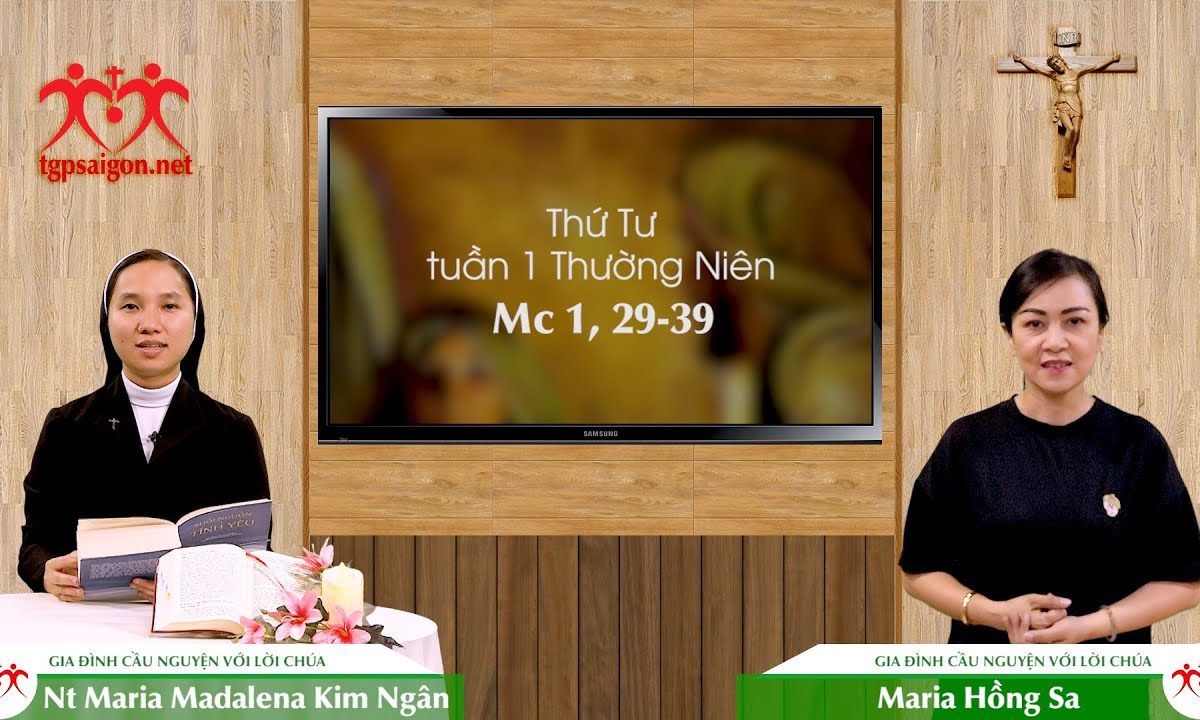 Gia đình cầu nguyện với Lời Chúa: Thứ Tư tuần 1 Thường Niên (Mc 1, 29-39)