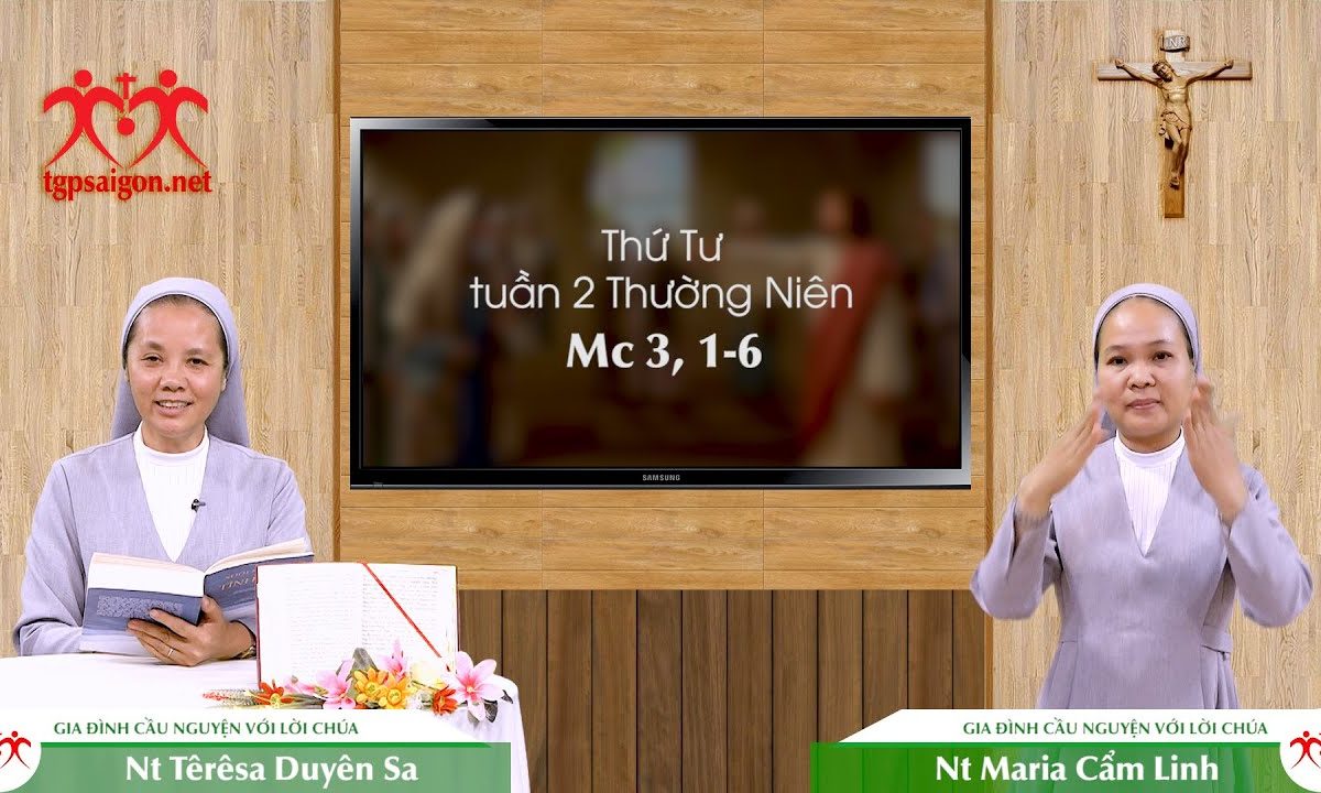 Gia đình cầu nguyện với Lời Chúa: Thứ Tư tuần 2 Thường Niên (Mc 3, 1-6)