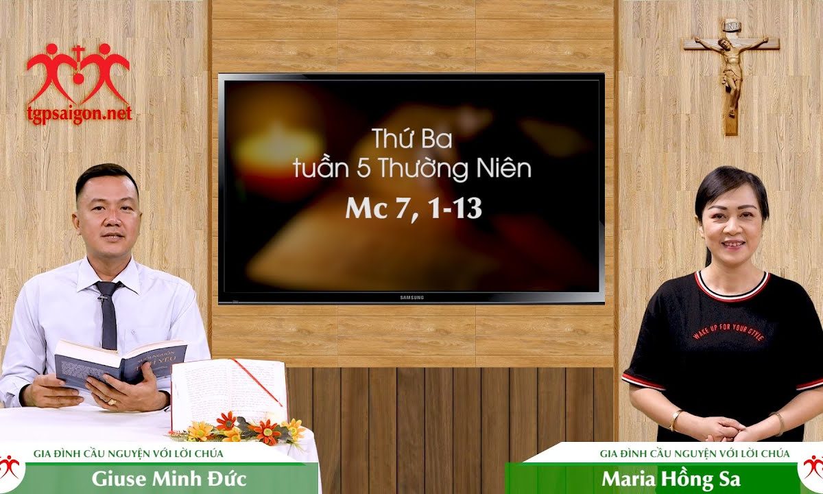 Gia đình cầu nguyện với Lời Chúa: Thứ Ba tuần 5 Thường Niên (Mc 7, 1-13)