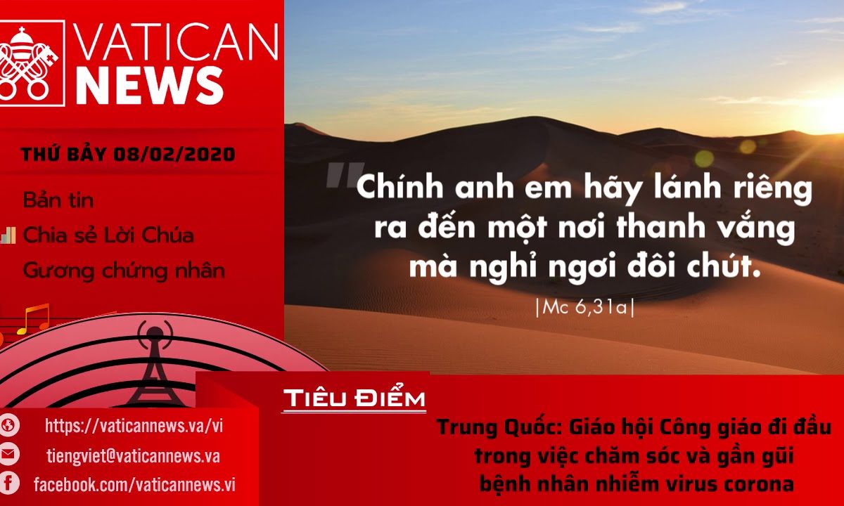 Vatican News Tiếng Việt thứ Bảy 08.02.2020