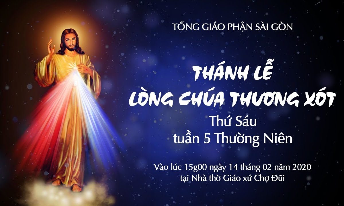 ?Trực tuyến: THÁNH LỄ LÒNG CHÚA THƯƠNG XÓT | Ngày 14.02.2020