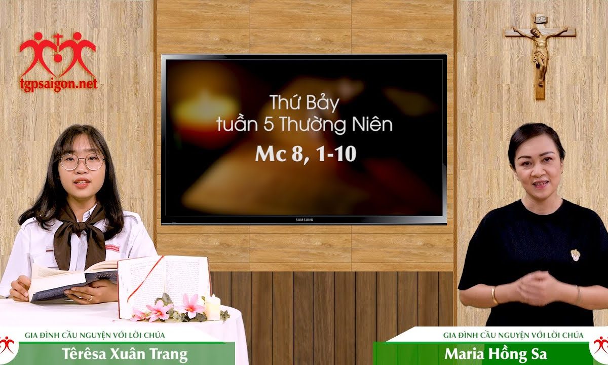 Gia đình cầu nguyện với Lời Chúa: Thứ Bảy tuần 5 Thường Niên (Mc 8, 1-10)