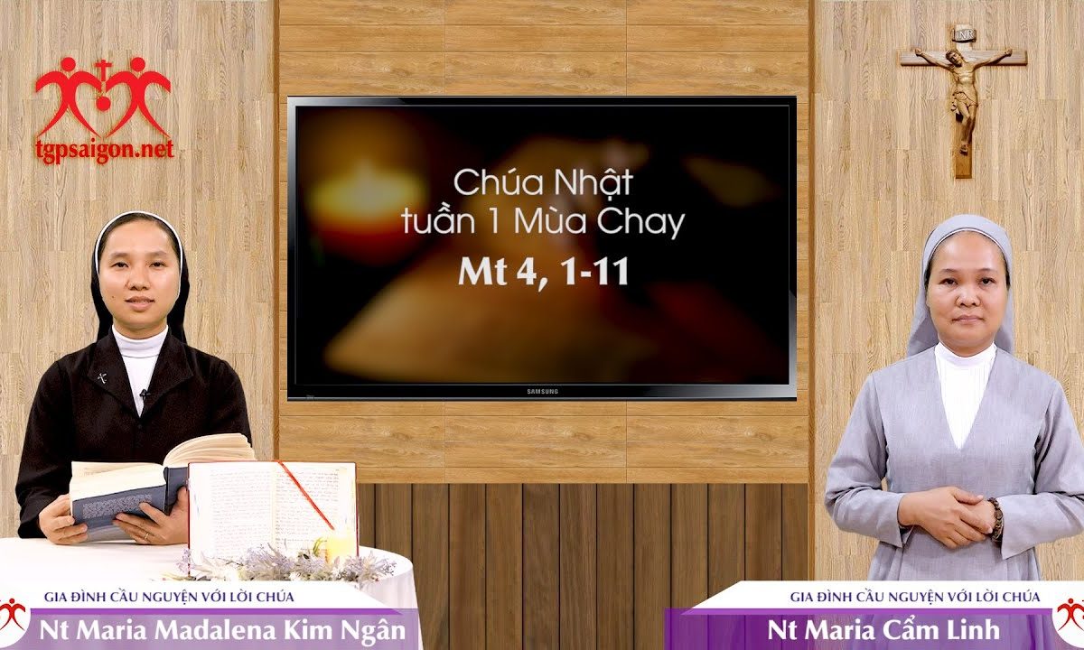 Gia đình cầu nguyện với Lời Chúa: Chúa Nhật tuần 1 Mùa Chay (Mt 4, 1-11)