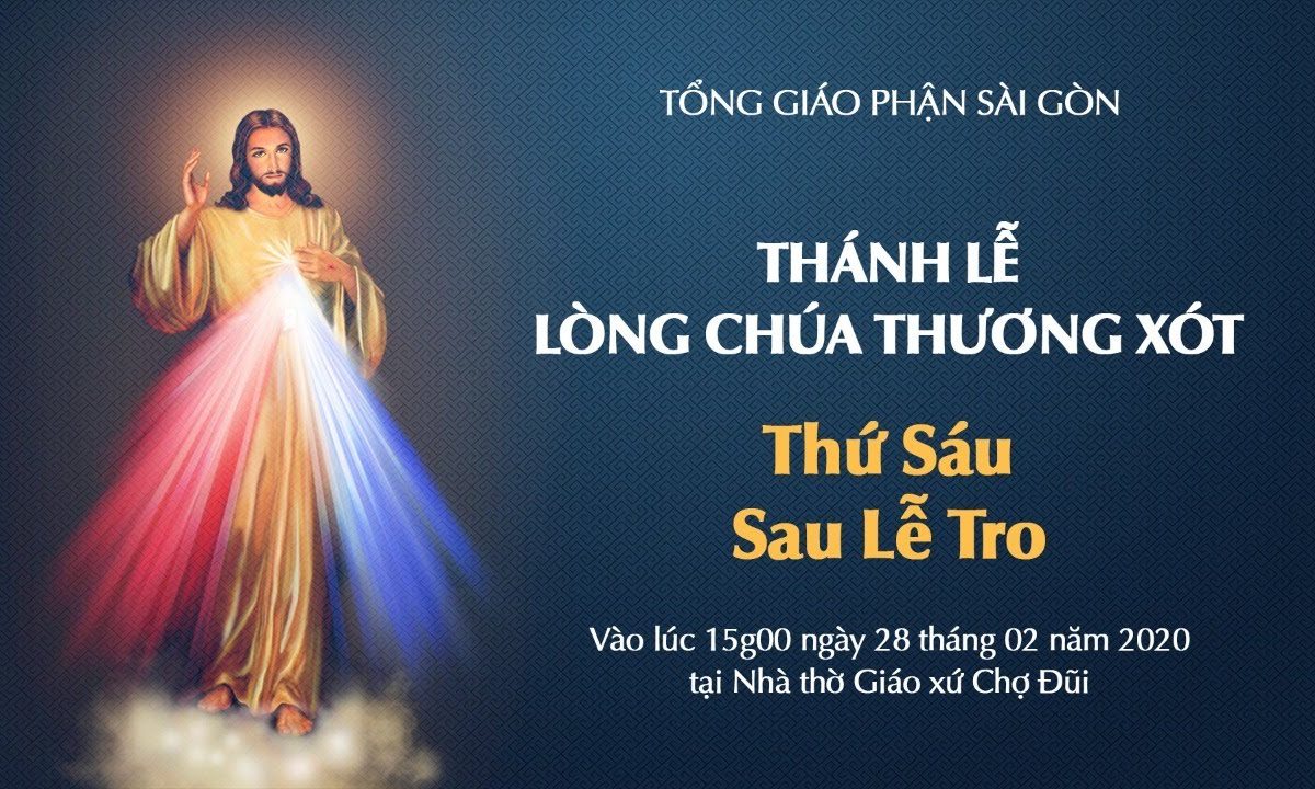 ?Trực tuyến: THÁNH LỄ LÒNG CHÚA THƯƠNG XÓT | Ngày 28.02.2020