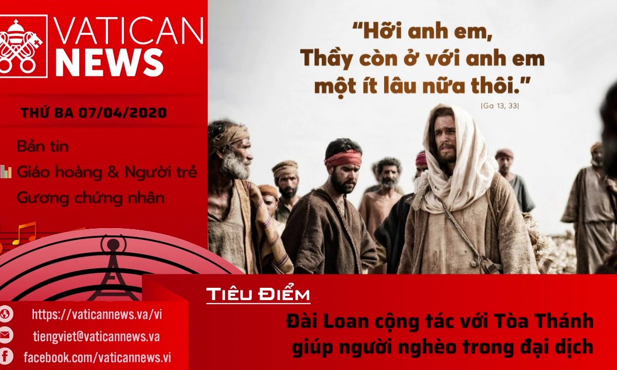 Radio: Vatican News Tiếng Việt thứ Ba 07.04.2020