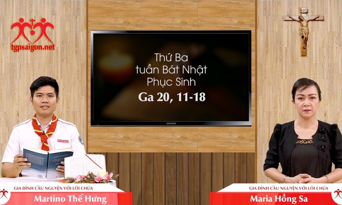 Gia đình cầu nguyện với Lời Chúa: Thứ Ba tuần Bát Nhật Phục Sinh (Ga 20, 11-18)