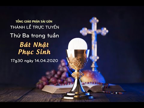 Thánh lễ trực tuyến – Thứ Ba tuần Bát Nhật Phục Sinh lúc 17g30 ngày 14.4.2020