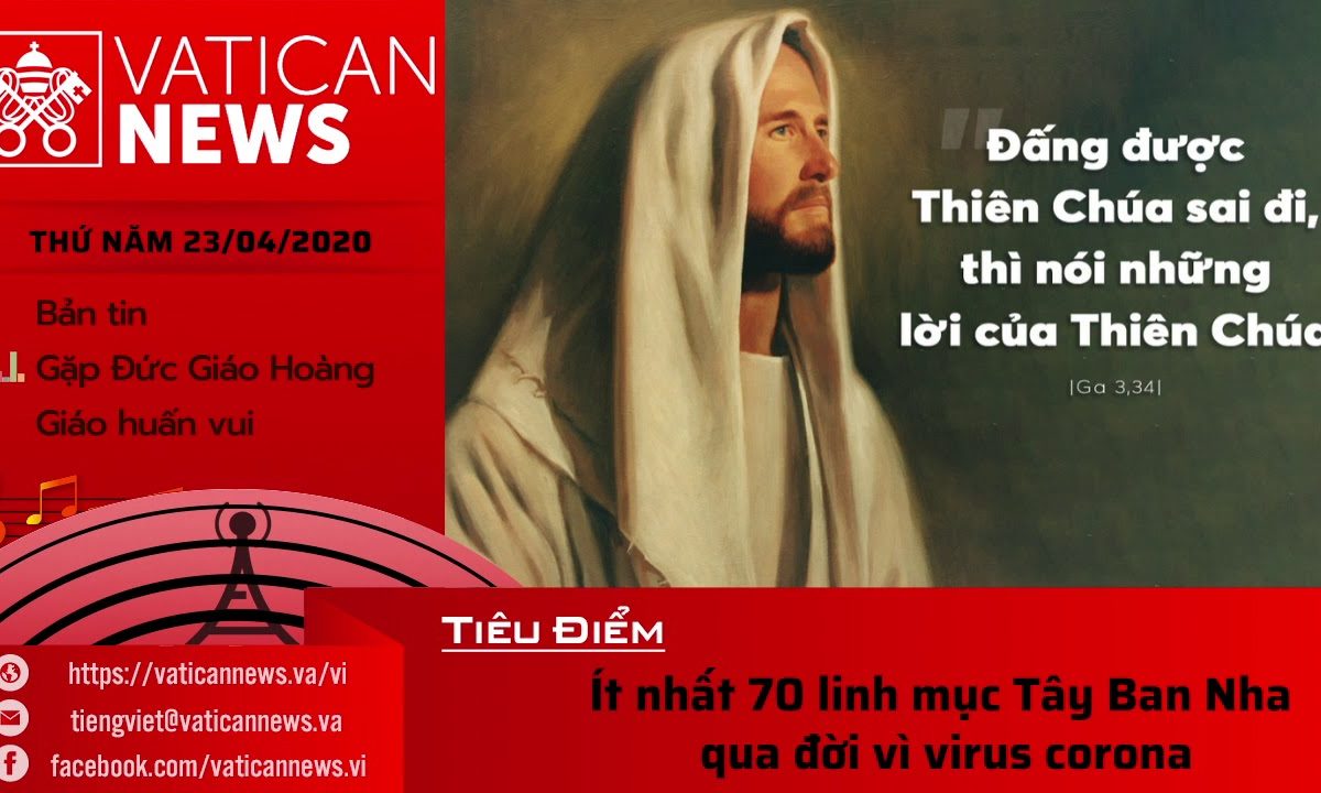 Radio: Vatican News Tiếng Việt thứ Năm 23.04.2020