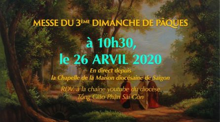 MESSE DU 3ème DIMANCHE DE PÂQUES