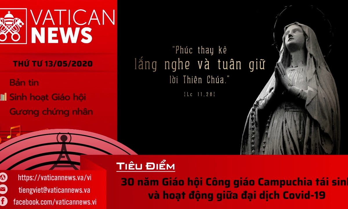 Radio: Vatican News Tiếng Việt thứ Tư 13.05.2020