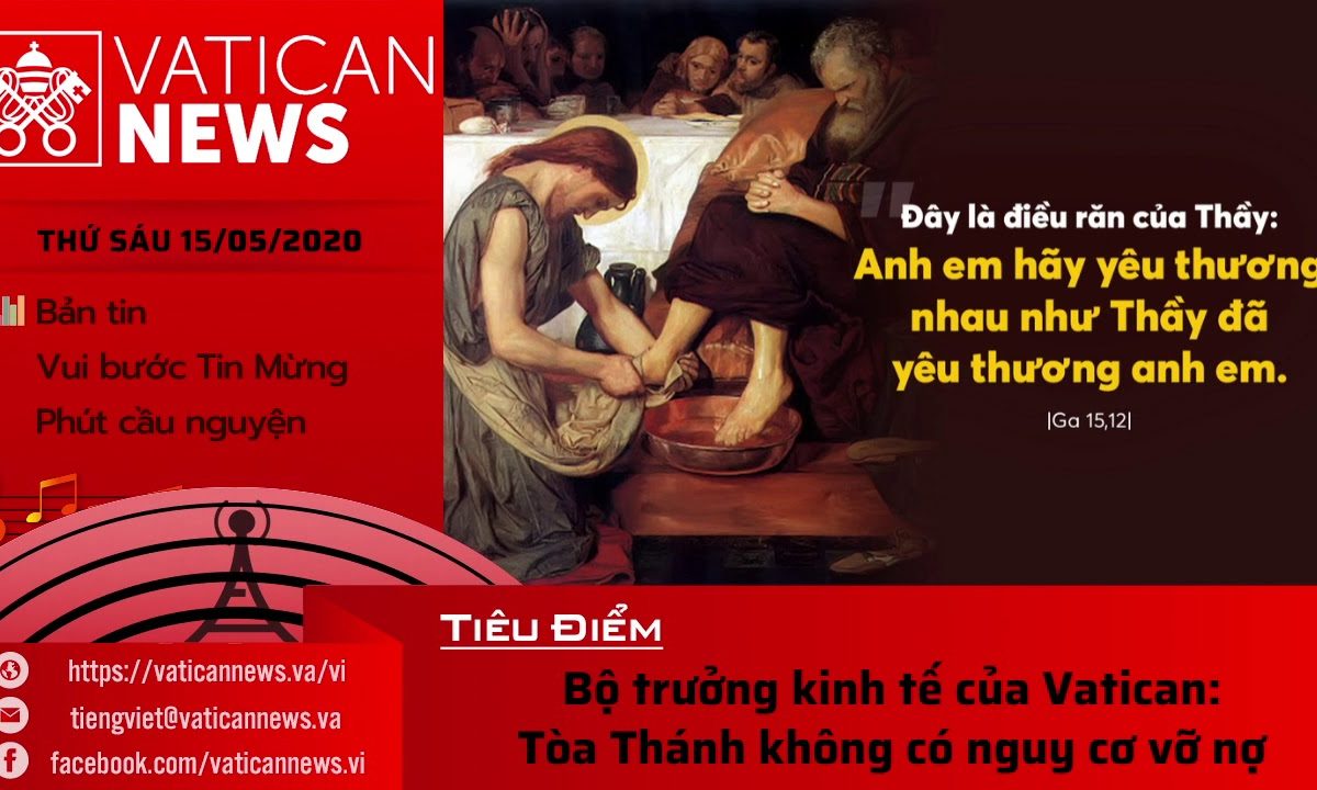 Radio: Vatican News Tiếng Việt thứ Sáu 15.05.2020