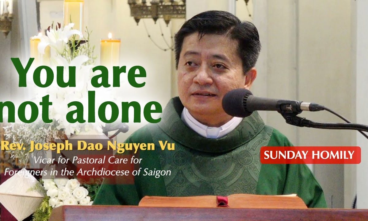 "You are not alone" – Fr. Joseph Dao Nguyen Vu, Twelfth Sunday in Ordinary Time homily