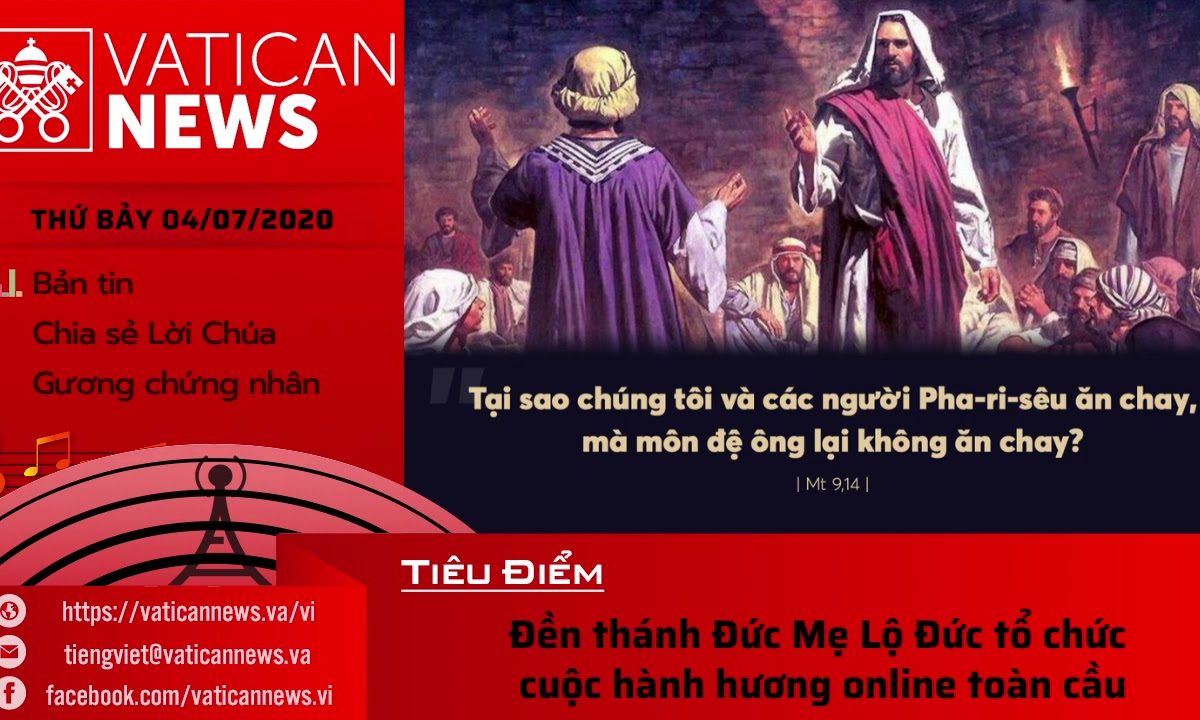 Radio: Vatican News Tiếng Việt thứ Bảy