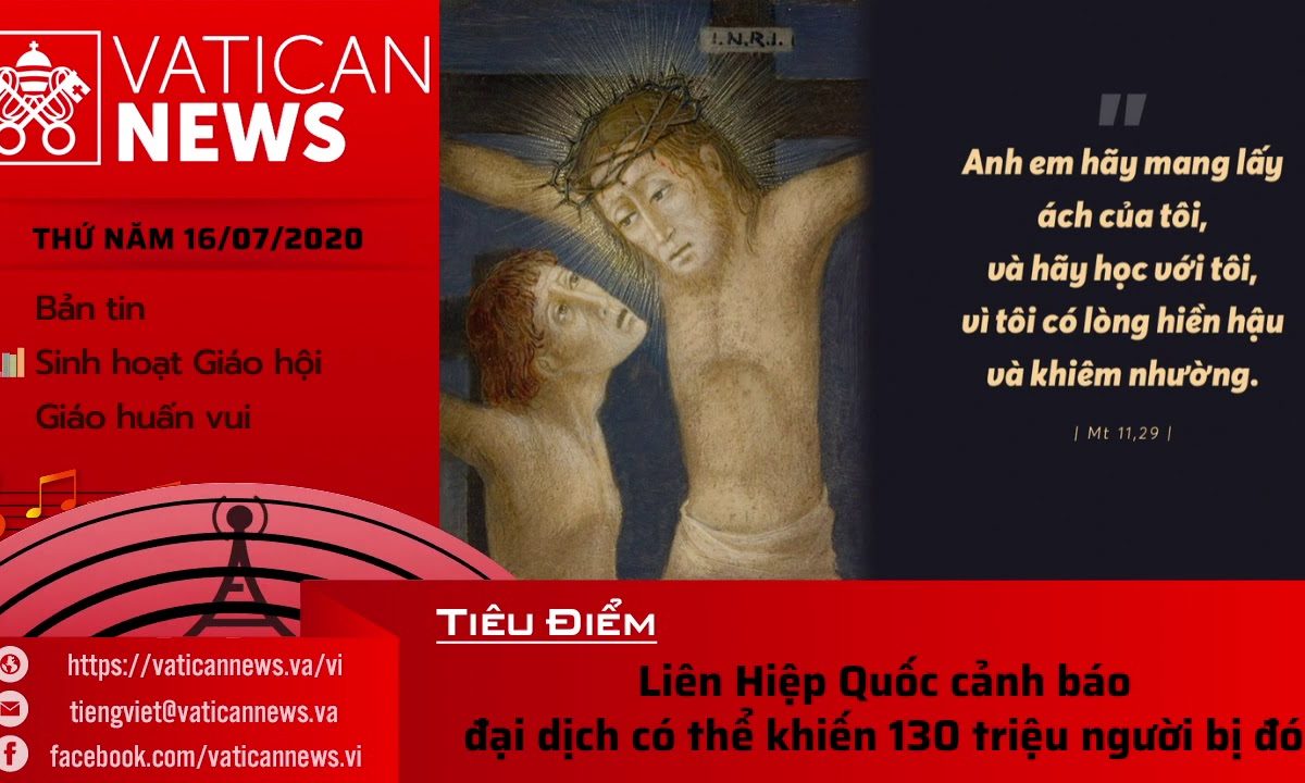 Radio: Vatican News Tiếng Việt thứ Năm 16.07.2020