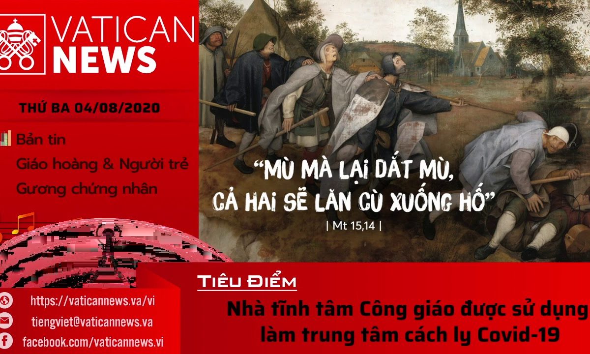 Radio: Vatican News Tiếng Việt thứ Ba 04.08.2020