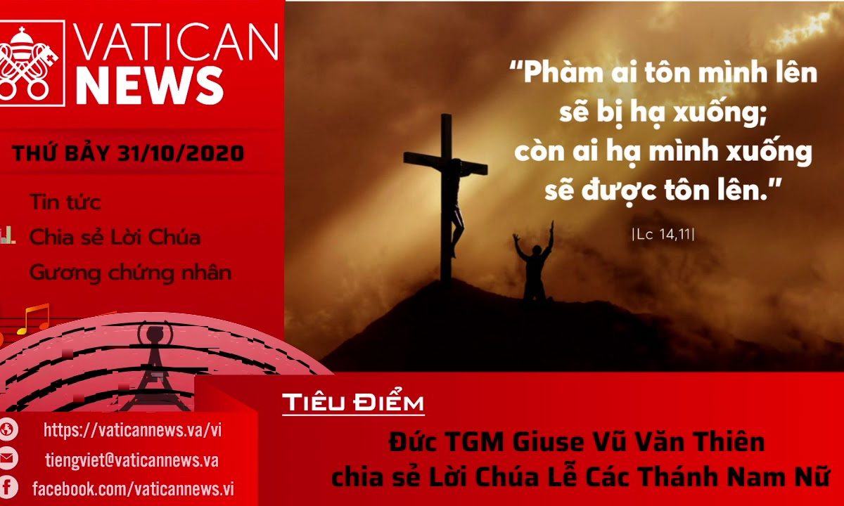 Radio: Vatican News Tiếng Việt thứ Bảy 31.10.2020