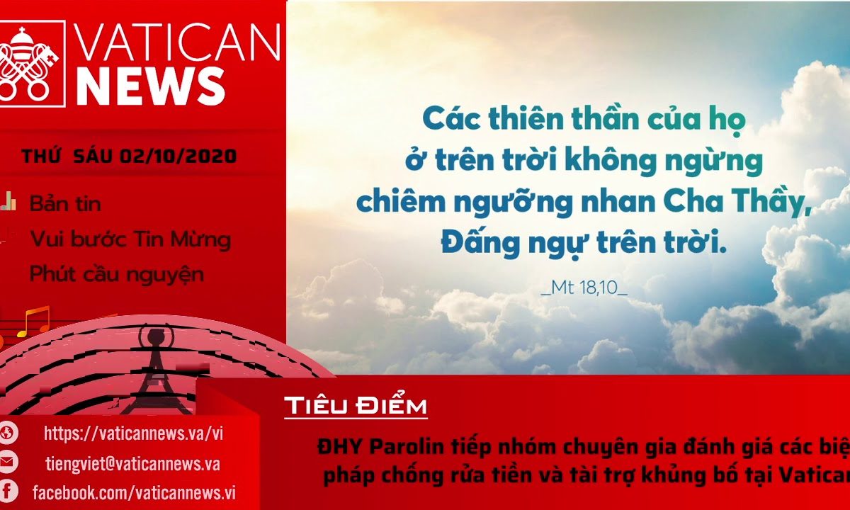 Radio: Vatican News Tiếng Việt thứ Sáu 02.10.2020