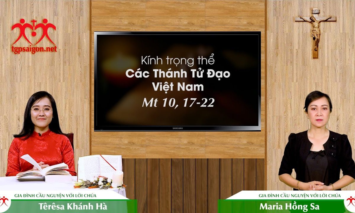 Gia đình cầu nguyện với Lời Chúa: Kính trọng thể các thánh Tử đạo Việt Nam (Mt 10,17-22)