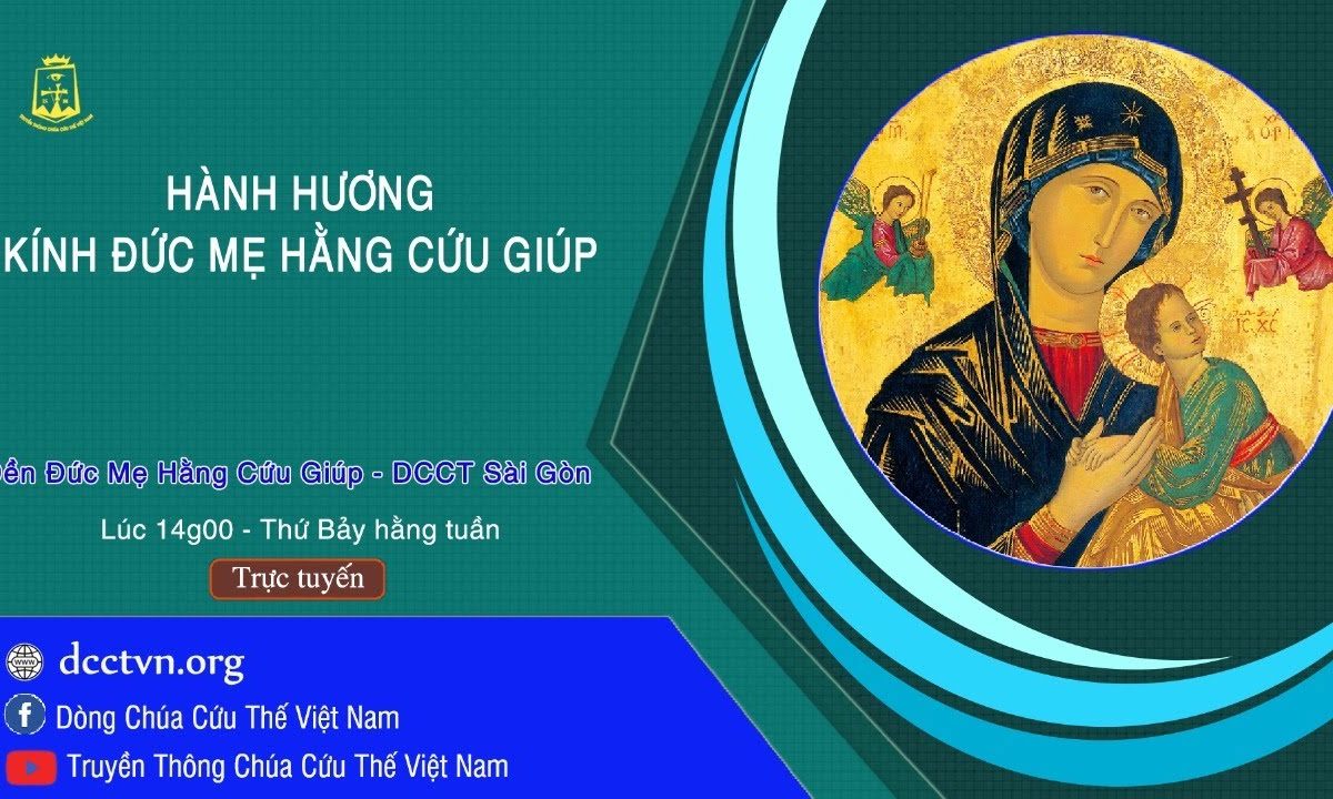 Trực tiếp – Thánh Lễ hành hương kính Đức Mẹ Hằng Cứu Giúp – lúc14g00, thứ Bảy 14/11/2020