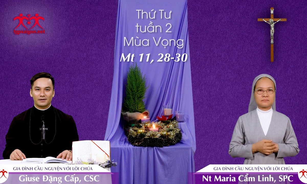 Ách Của Tôi Êm Ái – Thứ Tư tuần 2 mùa Vọng (Mt 11, 28-30)