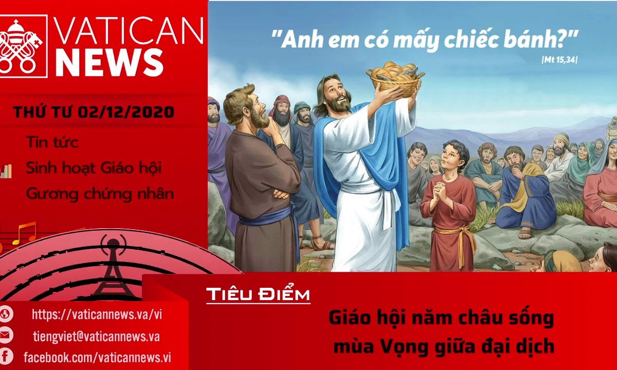 Radio: Vatican News Tiếng Việt thứ Tư 02.12.2020