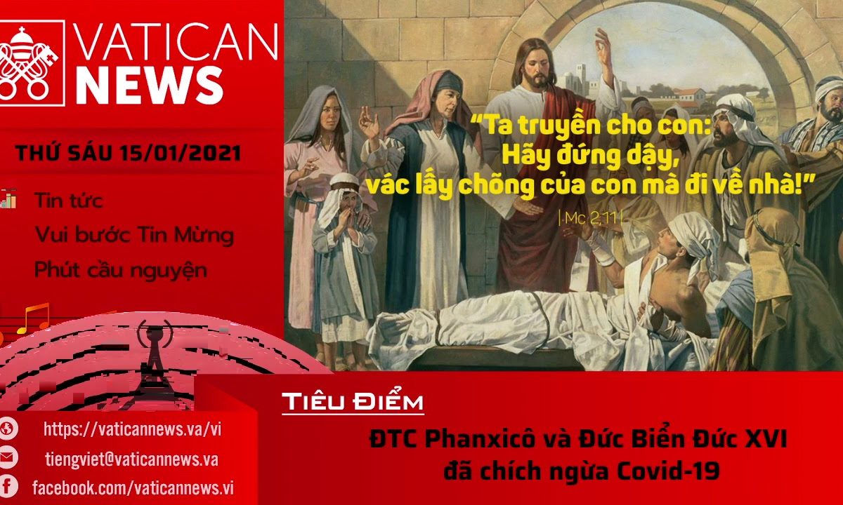 Radio: Vatican News Tiếng Việt thứ Sáu 15.01.2021