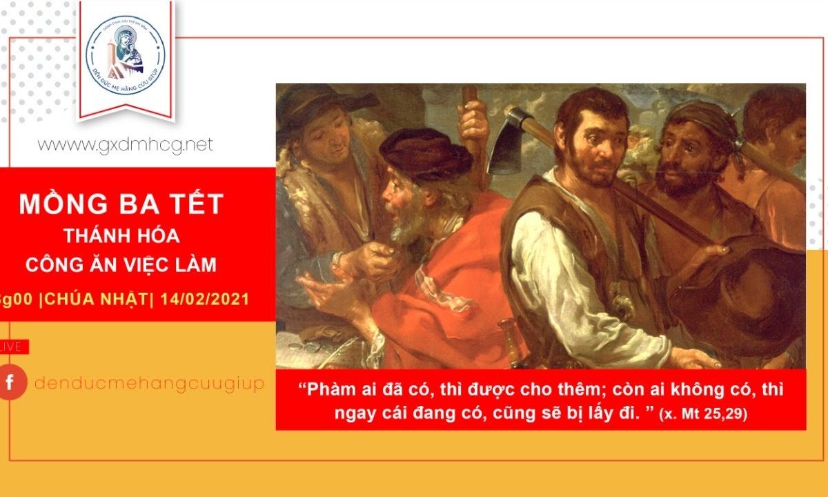 ?Thánh Lễ trực tuyến: MÙNG BA TẾT TÂN SỬU | lúc 8g00 || 14/02/2021 | ĐỀN ĐỨC MẸ HẰNG CỨU GIÚP