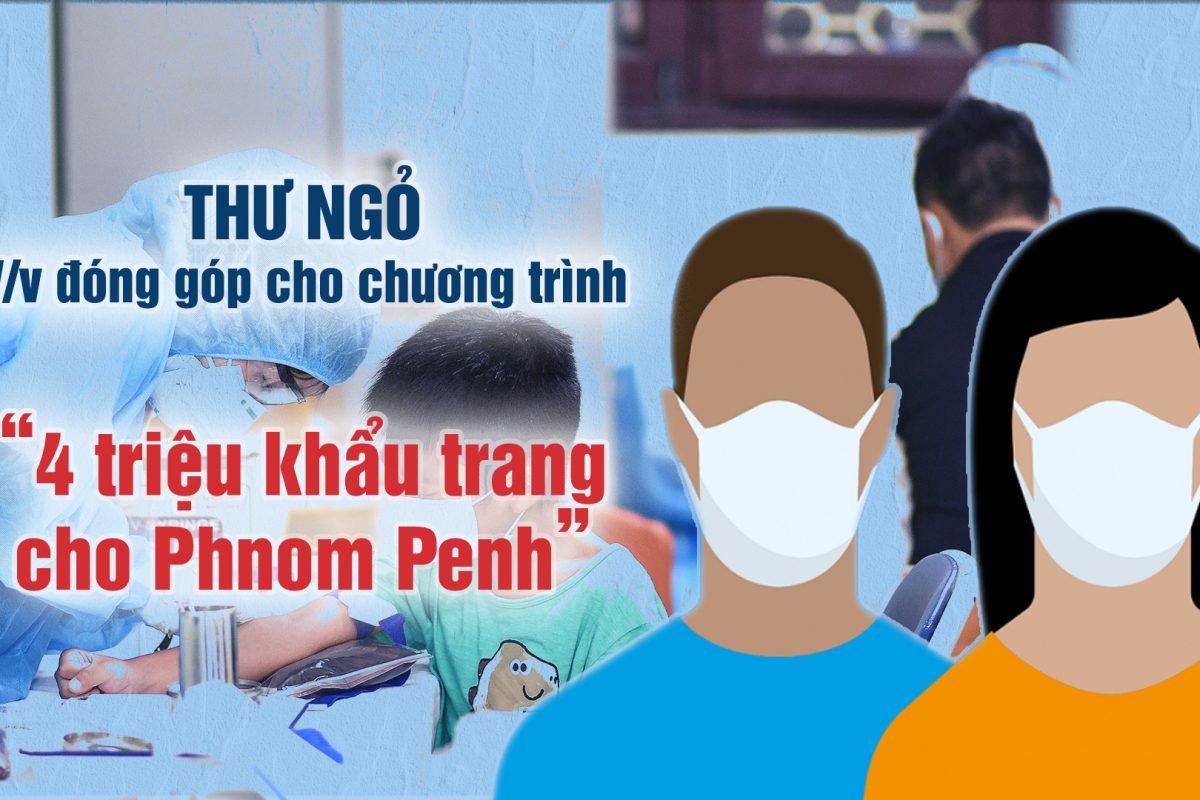 Chương trình “4 triệu khẩu trang cho Phnom Penh” của Caritas TGP Sài Gòn