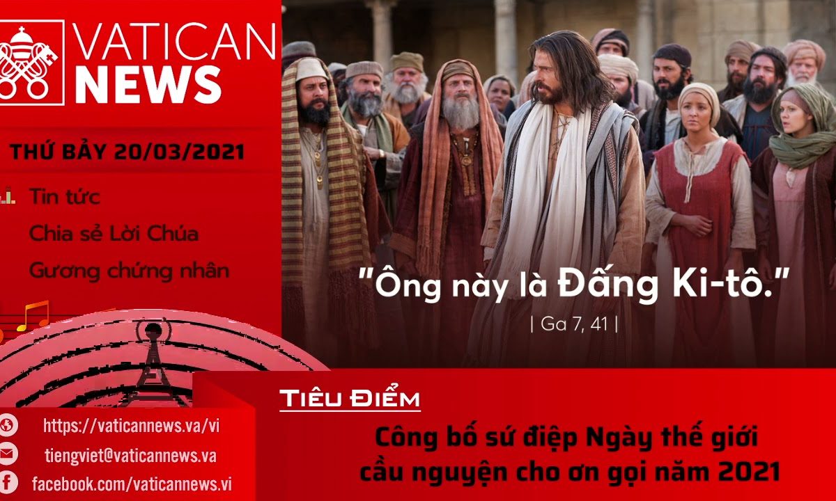 Radio thứ Bảy 20/03/2021 – Vatican News Tiếng Việt