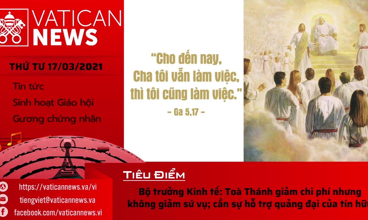 Radio thứ Tư 17/03/2021 – Vatican News Tiếng Việt