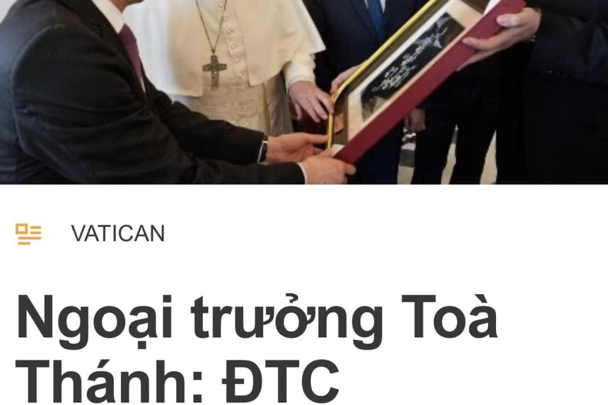 Ngoại trưởng Toà Thánh: ĐTC Phanxicô muốn viếng thăm Việt Nam