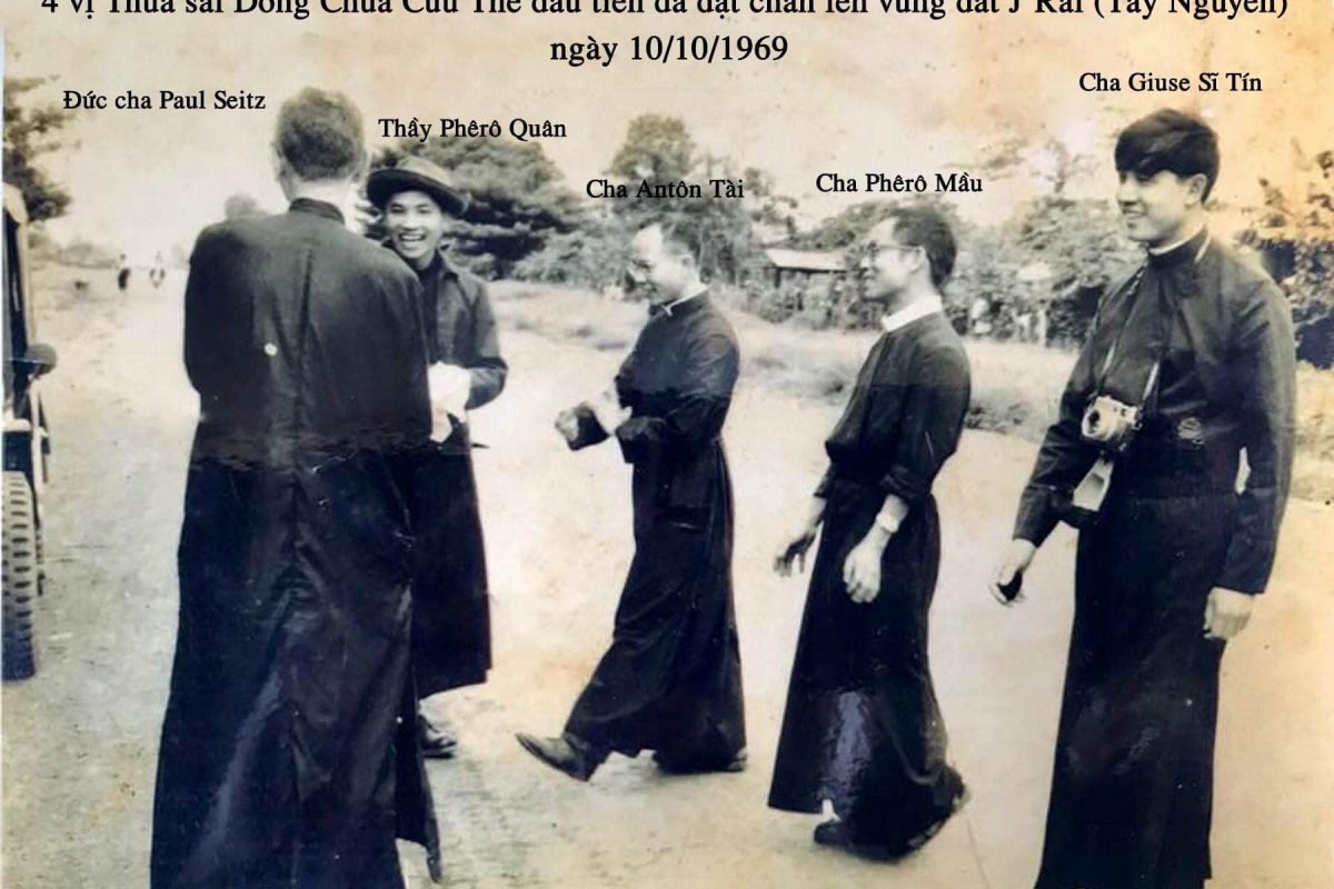 DÒNG CHÚA CỨU THẾ MỪNG 55 NĂM SỨ VỤ TRUYỀN GIÁO CHO ANH CHỊ EM SẮC TỘC J’RAI (10/10/1969-10/10/2024)